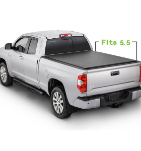 Toyota Soft Roll Up Tonneau Cover 07-17 Truck Bed Covers for TOYOTA Tundra 5.5