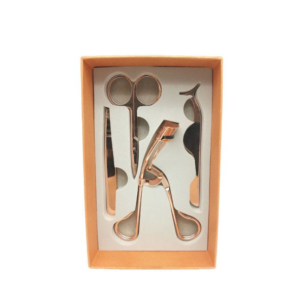 false eyelashes tools set eyelash applicator and eyelash curler for makeup