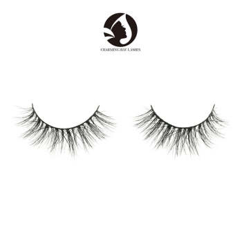 wholesale high quality fashion lovely natural eyelashes siberian mink lashes wholesale