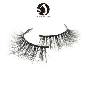 wholesale high quality fashion lovely natural eyelashes siberian mink lashes wholesale