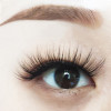 cluster cheap eyelashes 3d mink lashes private label with eyelash glue