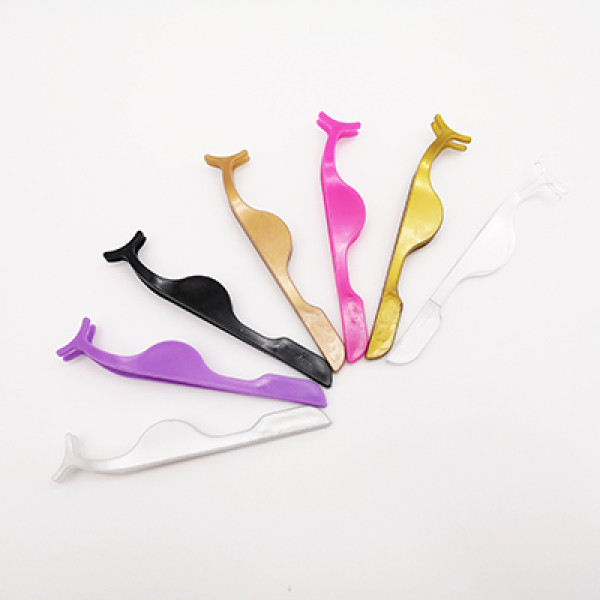 3d mink natural thick wispy eyelashes applicator eyelash tweezers