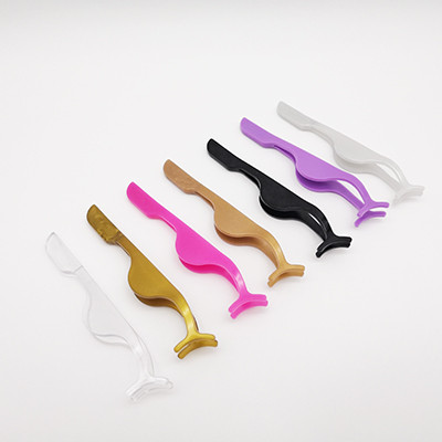 3d mink natural thick wispy eyelashes applicator eyelash tweezers