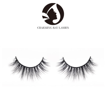 false eyelashes natural private label 100% 5d mink fake wispy wholesale eyelashes