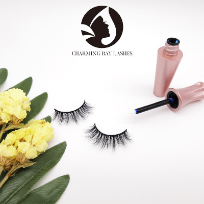 false eyelashes natural private label 100% 5d mink fake wispy wholesale eyelashes
