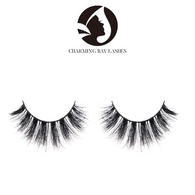 100% real natural 5d siberian mink eyelashes fluffy lashes wholesale private label