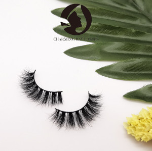 100% real natural 5d siberian mink eyelashes fluffy lashes wholesale private label