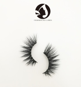 5D mink natural eyelashes high quality fashion strip eyelashes 3d private label