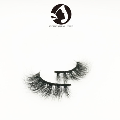 3d mink lashes wholesale natural long strip false eyelashes with eyelash tweezers