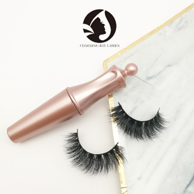 magnetic false custom 100% 5d mink fur false eyelashes private label packaging