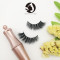 custom eyelash packaging 100% handmade 5d real mink long magnetic false eyelashes for makeup