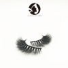 custom eyelash packaging 100% handmade 5d real mink long magnetic false eyelashes for makeup