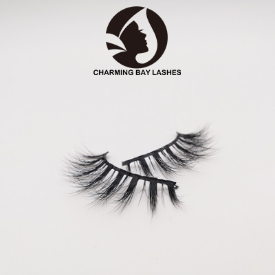 100% real 3d siberian mink fur eyelashes custom package vendor beauty lady eyelashes