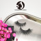 create your own brand creme eyelashes wholesale 100% 3d real siberian mink fur eyelashes