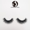 3 pairs 3d natural mink false eyelashes boxes private label