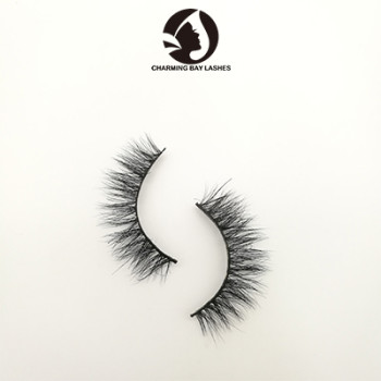 3d mink fur lashes false strip eyelashes individual eyelashes