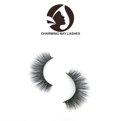 false strip eye lashes mink 5 pairs with packaging