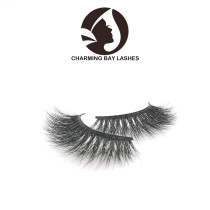 free shipping lashes 3 d 5 pairs high quality faux mink lashes box logo