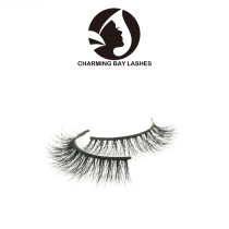 individual lashes eyelashes mink invisible band luxury 3d mink lashes with custom packaging