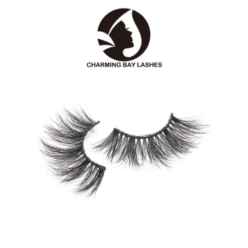 best quality 100% natural material hand-made 25mm 3d mink eyelashes wholesale false eyelash with custom packaging mink lashes