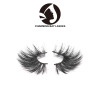 100% real 25mm fluffy 3d long thick mink eyelashes with private label best selling custom packaging 3d mink eyelashes and boxes