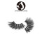 25mm length black band private label 100% real 3d mink fur eyelashes 3d mink eyelash bulk 3d luxury mink lashes