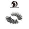 25mm length black band private label 100% real 3d mink fur eyelashes 3d mink eyelash bulk 3d luxury mink lashes