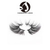 100% real fur individual black wholesale 3d 25 mm mink eyelashes 3d mink eyelash custom label with free private labels