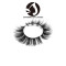 private label real mink strip eye lashes with invisible band sample siberian lashes