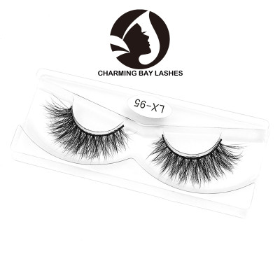 wholesale strip lashes 100% hand made 30 mm 3d hand-made private label mink eyelashes