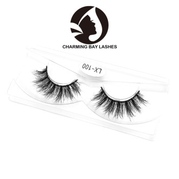 beauty secret wholesale 100% real mink 3d mink eyelashes fluffy eye lashes comfortable 3d mink eyelash with costom boxes