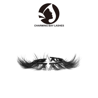 cruelty free dramatic 3d mink eyelashes clear band supplier round box create your own brand 3d mink eye lashes