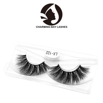 cheap 100 3d real mink fur false eyelashes private label eyelashes custom packaging fluffy 3d mink eyelash with boxes