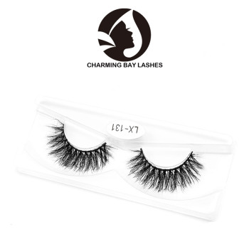 costom packaging full strip 3d mink eyelashes handmade manufacturer new style mink eyelashes