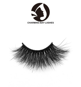 makeup handmade 3d mink high quality long dramatic fashion eyelashes with custom eyelash packaging box