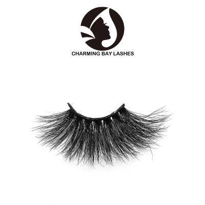 qindao 3d mink eyelashes with custom package natural private brand regular eyelashes human hair