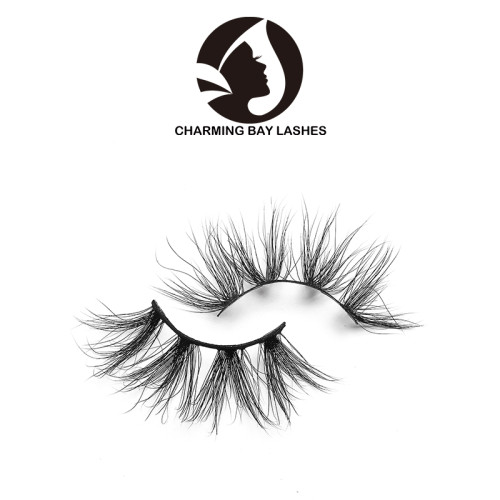 short 3d mink reusable eyelashes with custom packages wholesale strip false eyelashes mink