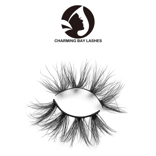 short 3d mink reusable eyelashes with custom packages wholesale strip false eyelashes mink