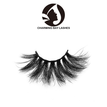 wholesale your own brand 3d mink soft band false wispy eyelashes with custom packaging box