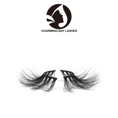 beautiful 3d mink eyelashes with customer package cruelty free 3d mink free false eyelashes samples for wholesale