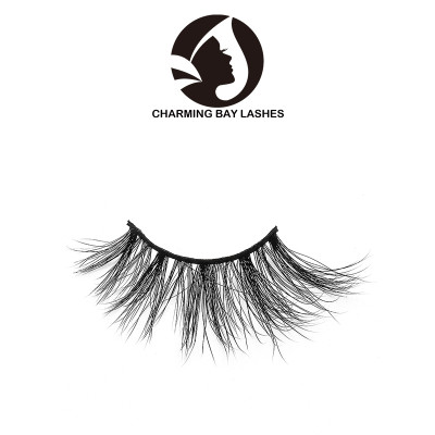 wholesale 3d mink premium eyelashes private label with logo private label qindao false eyelashes