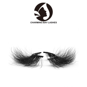 3d mink fake eyelashes extra long mink eyelashes clear band wholesale with own brand full eyelashes manufacturers