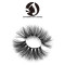 5d hand made 3d mink high quality eyelashes with own logo 5d eyelash strip wholesale