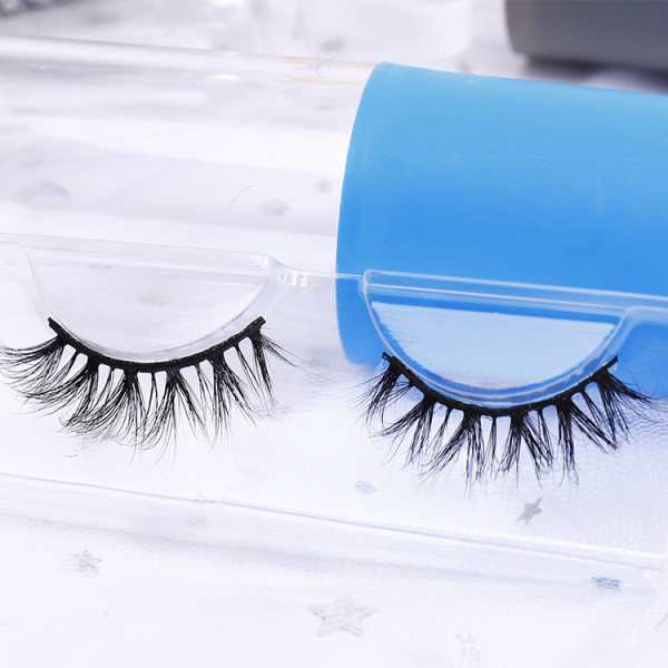 3d 100% siberian mink fur beauty lady charming eyelashes private labels custom brand wispy 3d mink eyelash