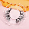 makeup handmade 3d mink high quality long dramatic fashion eyelashes with custom eyelash packaging box