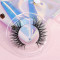 qindao 3d mink eyelashes with custom package natural private brand regular eyelashes human hair