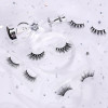 no logo 3d soft mink transparent band unique eyelashes with custom packaging