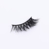 no logo 3d soft mink transparent band unique eyelashes with custom packaging