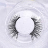 wholesale your own brand 3d mink soft band false wispy eyelashes with custom packaging box