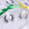beautiful 3d mink eyelashes with customer package cruelty free 3d mink free false eyelashes samples for wholesale